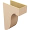 Ekena Millwork 12"W x 24"D x 36"H Classic Del Monte Rough Cedar Woodgrain TimberThane Corbel, Primed Tan CORUR12X24X36DELRCPR - alternate 6